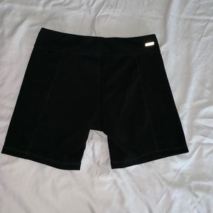 Black biker shorts